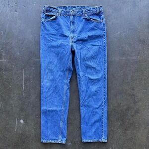 Men's Vintage 90s Levi's 505 Jeans Orange Tab Size 38x32